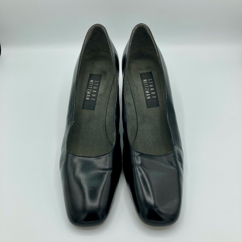 Vintage Stuart Weitzman Leather Pumps - Picture 4 of 11